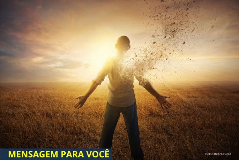 Ninguém vê o que você segura quando todo mundo te vê de pé