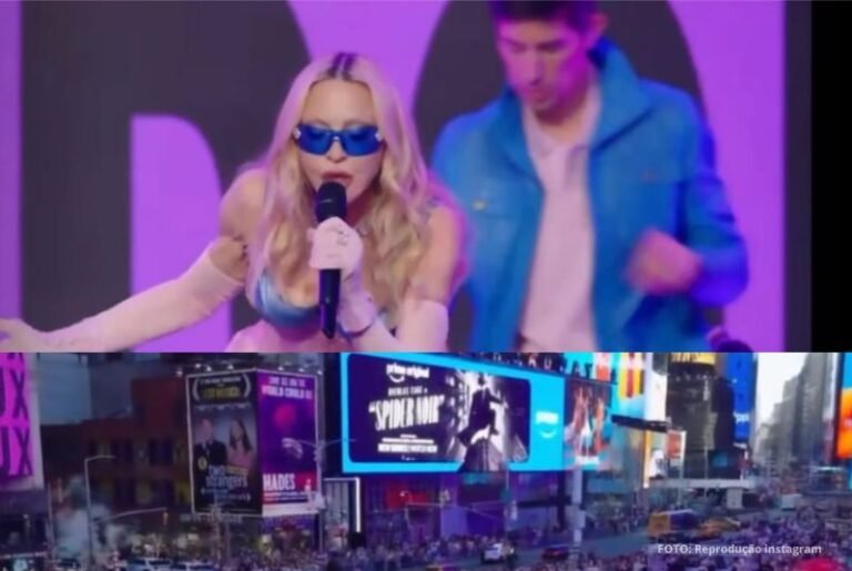 Madonna parou Nova York com Show Surpresa