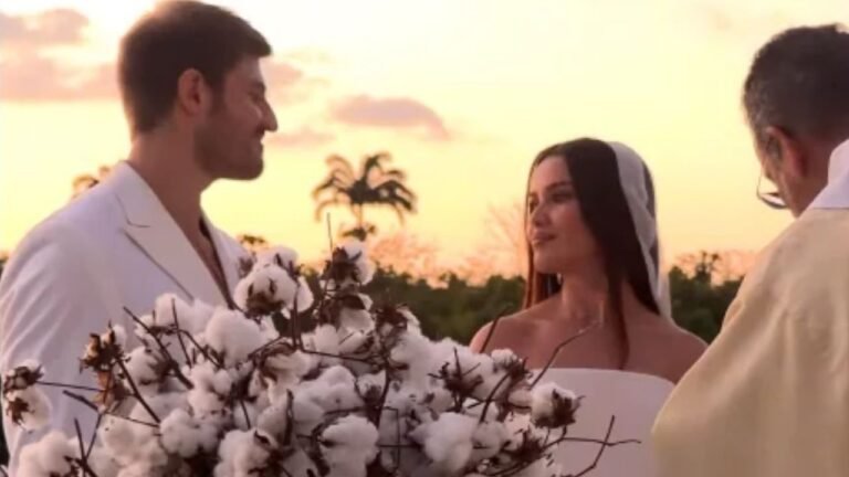 Juliette e Kaique celebram casamento no Recife em cerimônia repleta de emoção