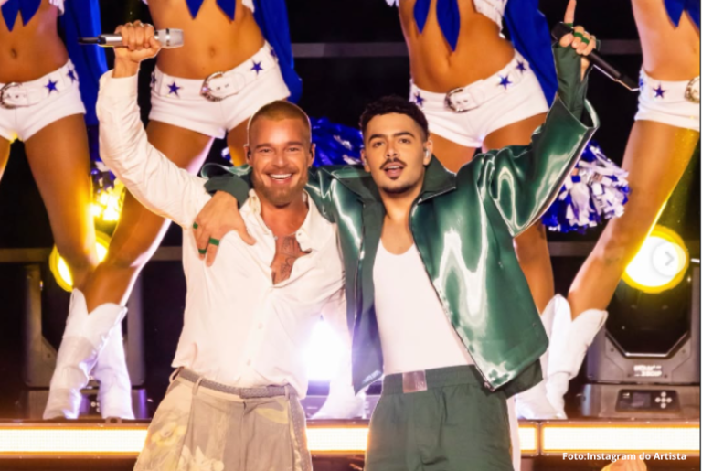Pedro Sampaio e Ricky Martin fazem história no Maracanã